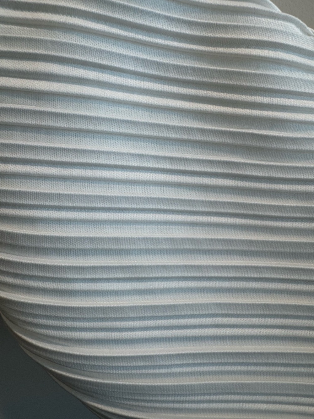 White Ribbed Crop Tank Top - Picture 2 of 5